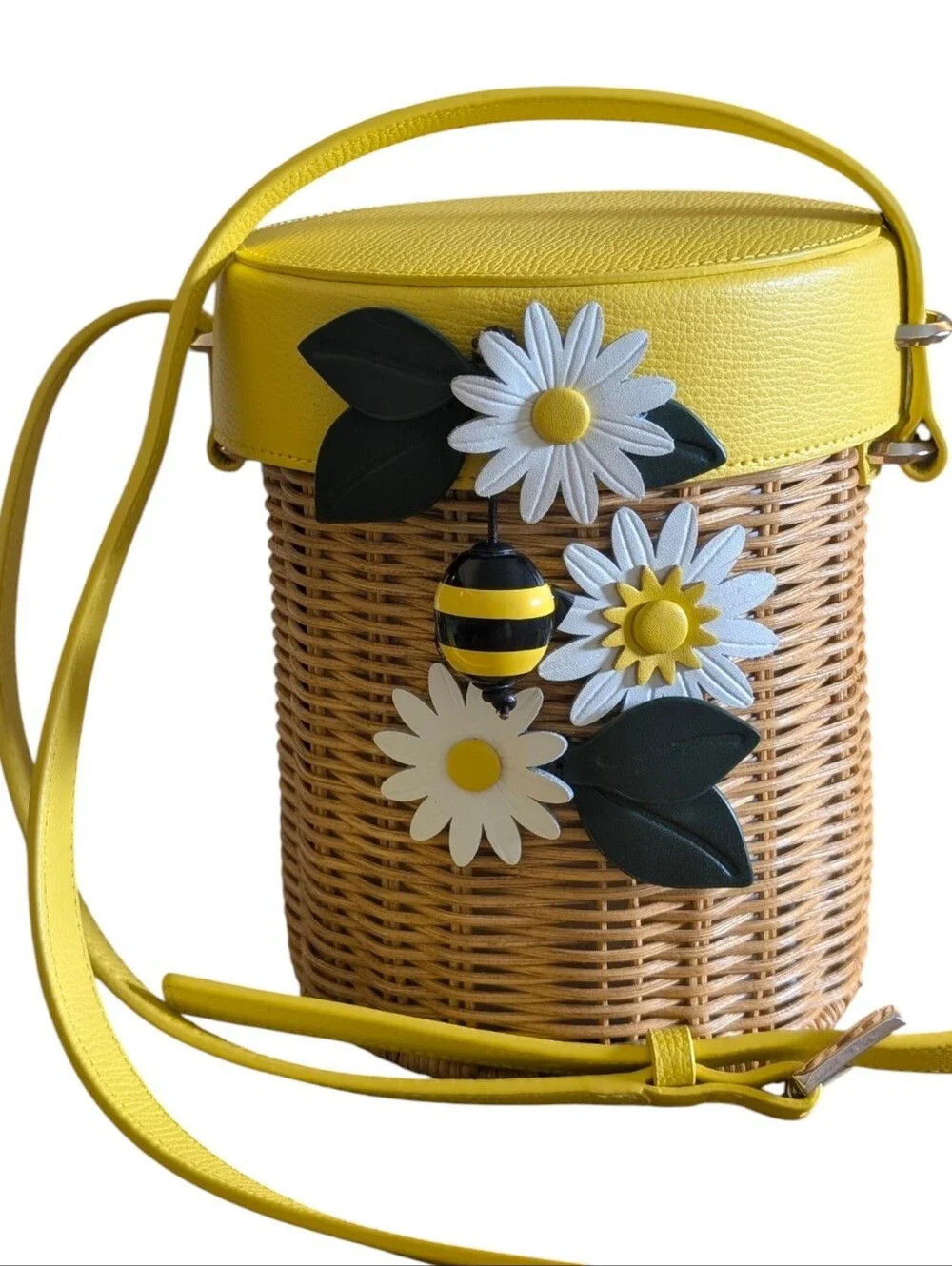 Kate Spade ♠️ New York Buzz Honey Pot Crossbody Novelty Bag - Picture 2 of 14